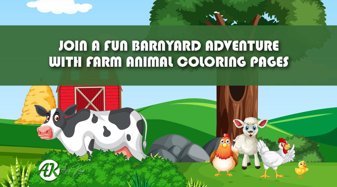 Join a Fun Barnyard Adventure with Farm Animal Coloring Pages