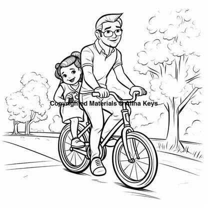 super dad coloring pages